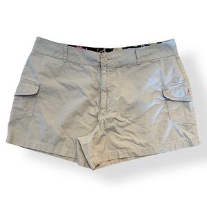 Women’s Catalina Cargo Shorts, Khaki, Size XL, Utility Outdoor 16W Hiking